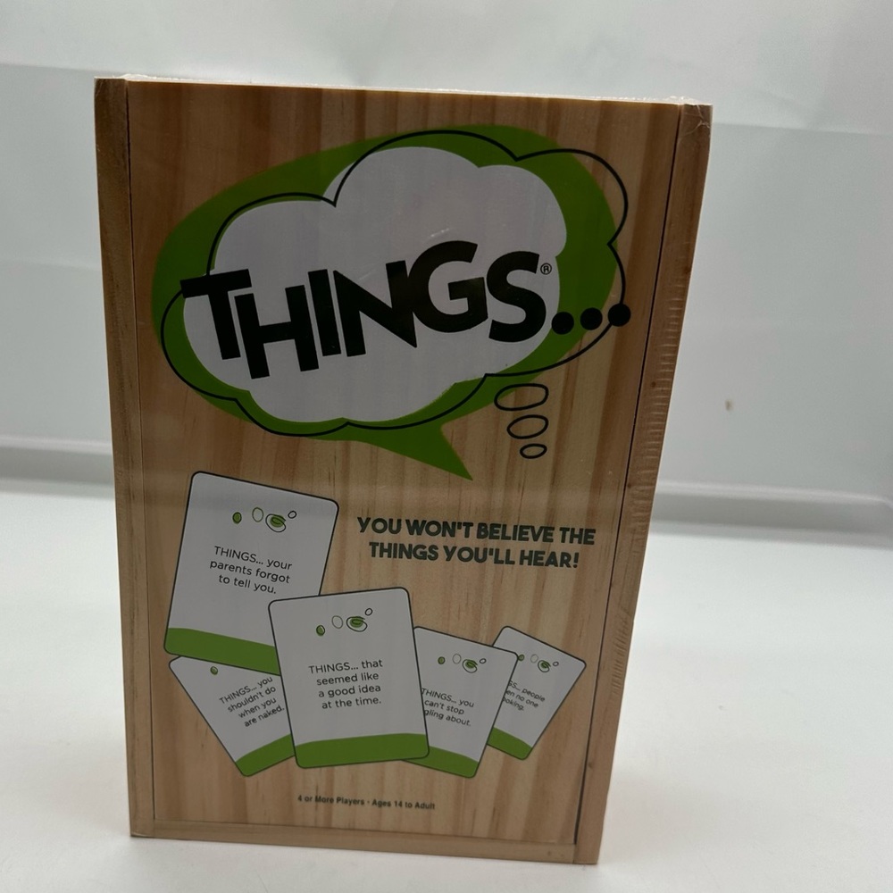 New Game  THINGS Party Family Sealed Play Monster NIB